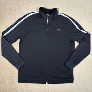 Puma Performance DryCell 1/4 Zip Training Jacket Pull Over Medium
